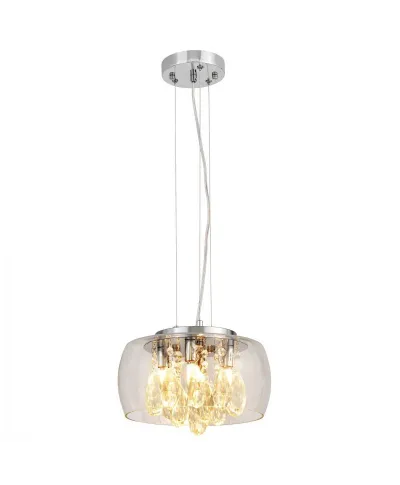 Lampa wisząca - Nowoczesna Tosso D30 Clear