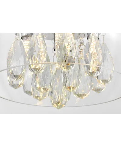 Lampa wisząca - Nowoczesna Tosso D30 Clear