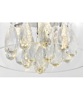 Lampa wisząca - Nowoczesna Tosso D30 Clear