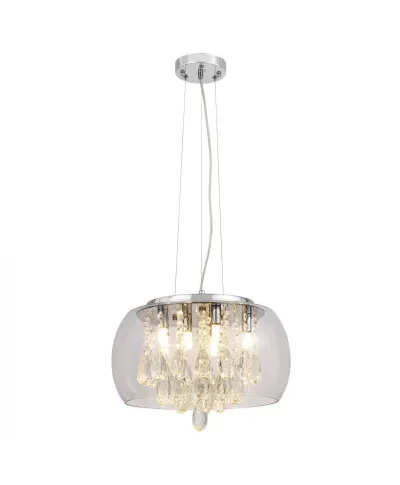 Lampa wisząca - Nowoczesna Tosso D40 Clear