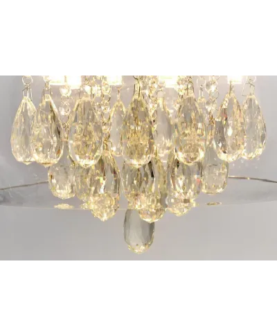 Lampa wisząca - Nowoczesna Tosso D40 Clear