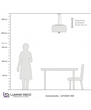 Lampa wisząca - Nowoczesna Tosso D50