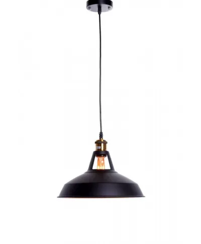 Lampa wisząca - Czarna Loft Zonda
