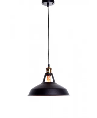 Lampa wisząca - Czarna Loft Zonda