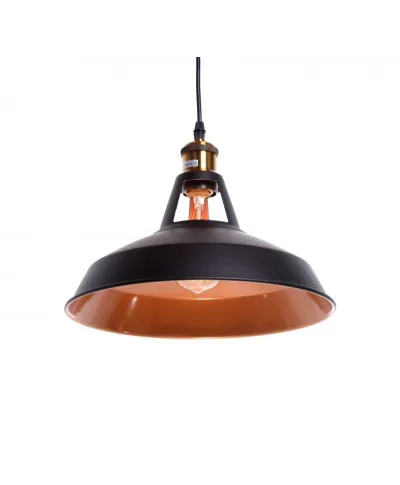 Lampa wisząca - Czarna Loft Zonda