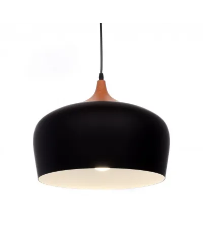 Lampa wisząca skandynawska - Czarna Consi