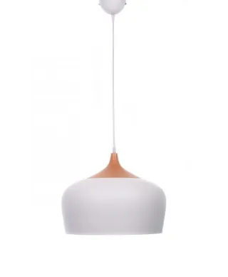 Lampa wisząca skandynawska - Biała Consi