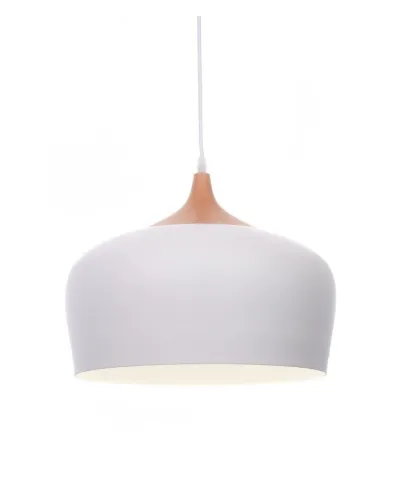 Lampa wisząca skandynawska - Biała Consi