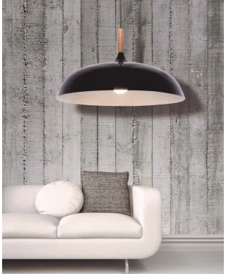 Lampa wisząca - Czarna Versi