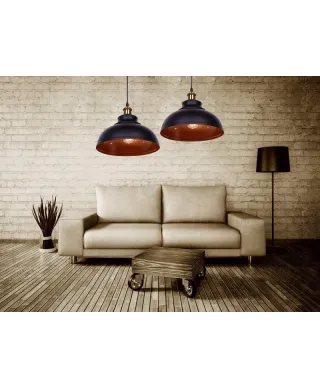 Lampa wisząca Loft czarna - Boggi