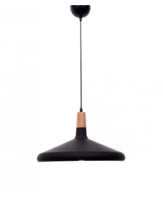 Lampa wisząca - Skandynawska - Czarna Bafido C1