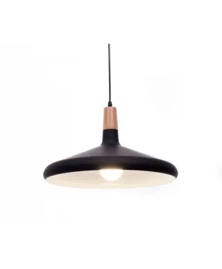 Lampa wisząca - Skandynawska - Czarna Bafido C1
