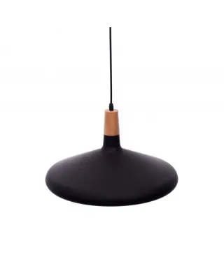 Lampa wisząca - Skandynawska - Czarna Bafido C1