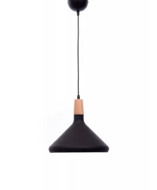 Lampa wisząca - Skandynawska - Czarna Bafido B1