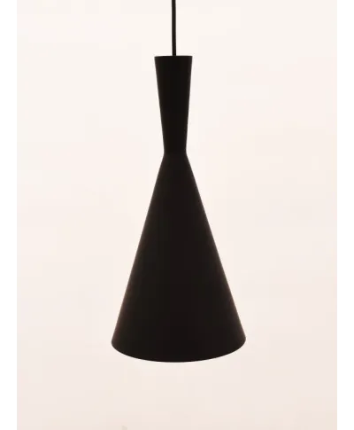 Lampa industrialna - wisząca - LOFT Czarna - Foggi 12A