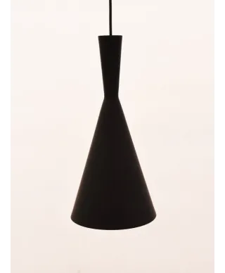 Lampa industrialna - wisząca - LOFT Czarna - Foggi 12A