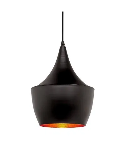 Lampa industrialna - wisząca - LOFT Czarna - Foggi 12B