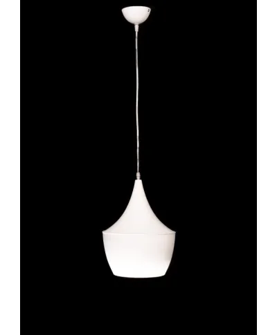 Lampa industrialna - wisząca - LOFT Biała - Foggi 12B