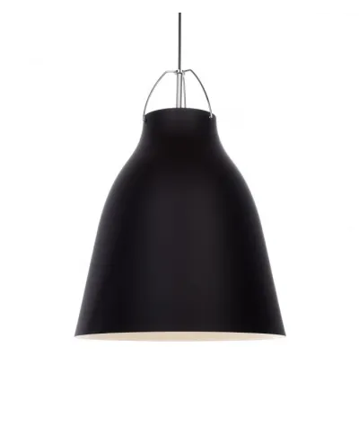 Lampa sufitowa - wisząca - Czarna - Rayo