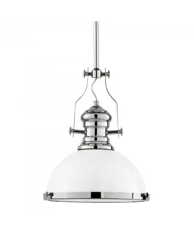 Lampa wisząca - Industrialna Biała Loft - Ettore