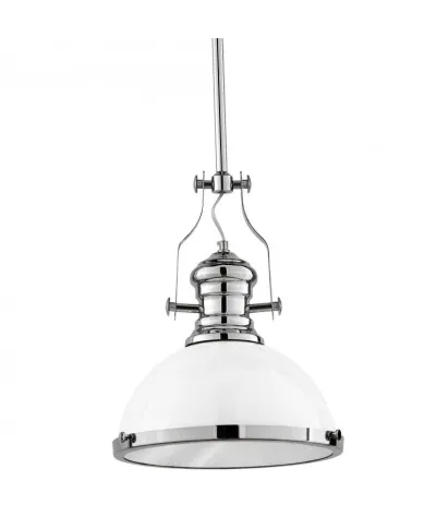 Lampa wisząca - Industrialna Biała Loft - Ettore