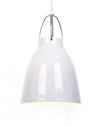 Lampa sufitowa - wisząca - Biała - Rayo