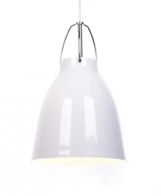 Lampa sufitowa - wisząca - Biała - Rayo