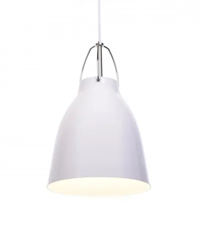 Lampa sufitowa - wisząca - Biała - Rayo