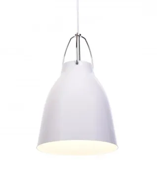 Lampa sufitowa - wisząca - Biała - Rayo