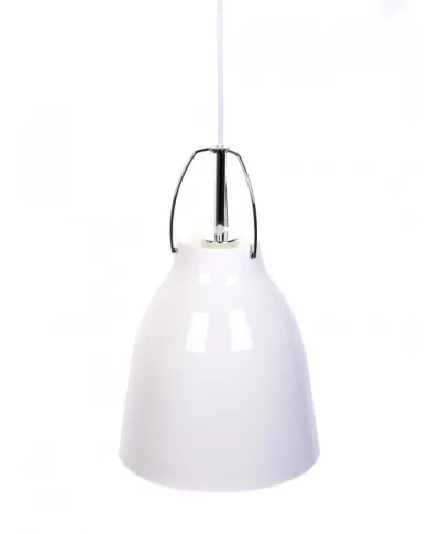 Lampa sufitowa - wisząca - Biała - Rayo