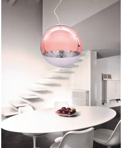 Lampa wisząca - Nowoczesna - Różowe Złoto  - Ibiza 30cm