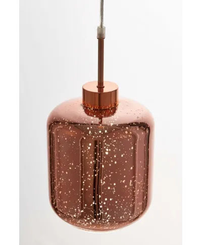 Lampa wisząca - różowe złoto - Alacosmo W1