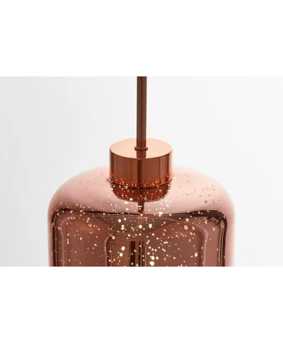 Lampa wisząca - różowe złoto - Alacosmo W1