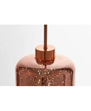 Lampa wisząca - różowe złoto - Alacosmo W1