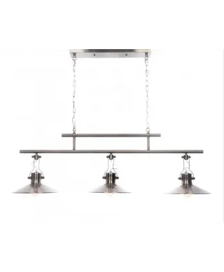 Lampa wisząca - Mosiężna Loft Setorre Trio