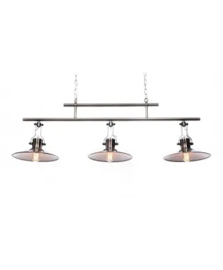 Lampa wisząca - Mosiężna Loft Setorre Trio