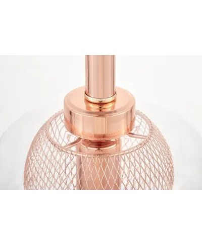 Lampa wisząca - Różowe Złoto Bessa