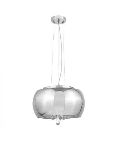 Lampa wisząca - Chromowana - Tosso D40