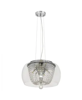 Lampa wisząca - Nowoczesna Disposa Clear D40