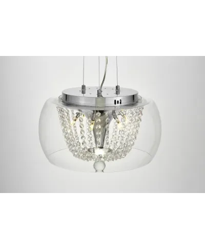 Lampa wisząca - Nowoczesna Disposa Clear D40