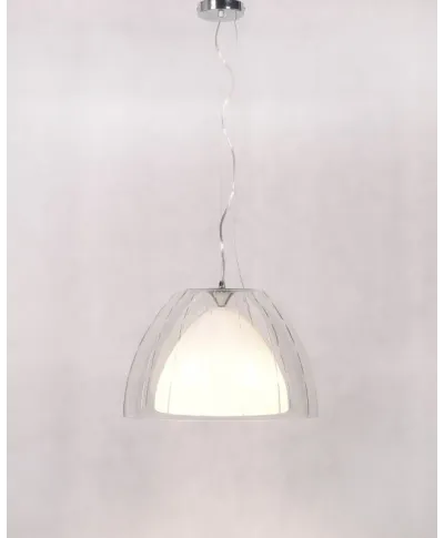 Lampa wisząca - Biała Arvilla D40