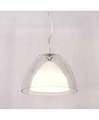 Lampa wisząca - Biała Arvilla D40