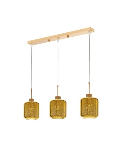Lampa wisząca - Potrójna Złota - Alacosmo W3