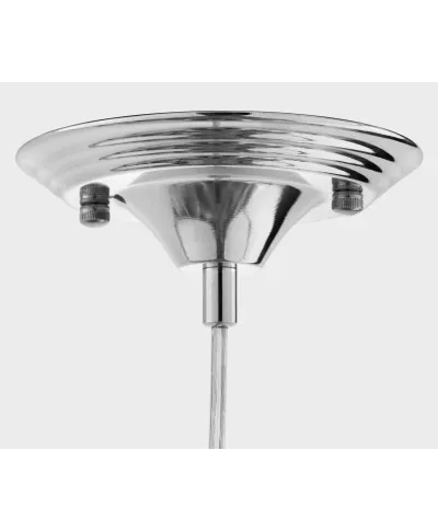 Lampa wisząca - Srebrna Veneziana W1