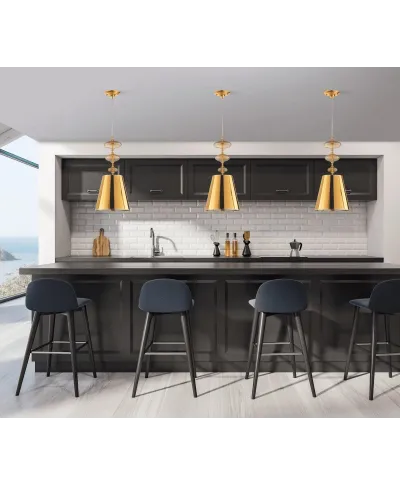 Lampa wisząca - Złota Veneziana W1