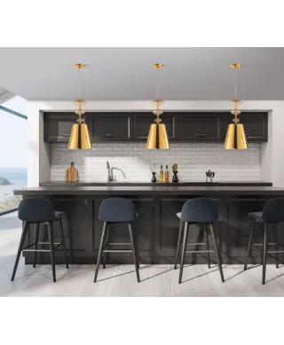 Lampa wisząca - Złota Veneziana W1