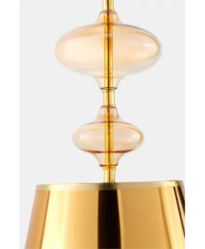 Lampa wisząca - Złota Veneziana W1