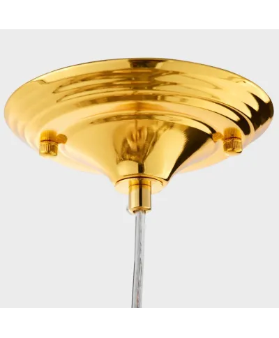 Lampa wisząca - Złota Veneziana W1