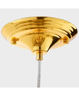 Lampa wisząca - Złota Veneziana W1