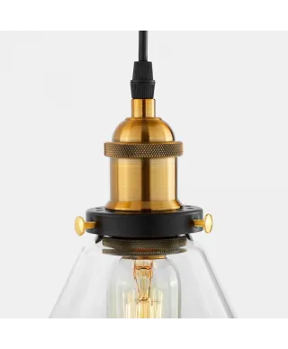 Lampa wisząca - Przezroczysta Loft - Nubi W1